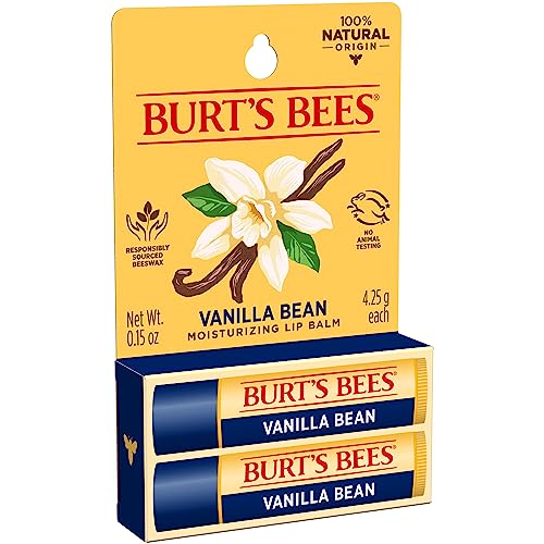 Burt's Bees Lip Balm, Pomegranate, Lip Moisturizer With Responsibly Sourced Beeswax, Tint-Free, Natural Conditioning Treatment, 1 Tube, 0.15 oz.