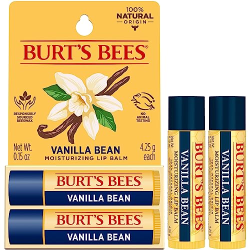 Burt's Bees Lip Balm, Pomegranate, Lip Moisturizer With Responsibly Sourced Beeswax, Tint-Free, Natural Conditioning Treatment, 1 Tube, 0.15 oz.