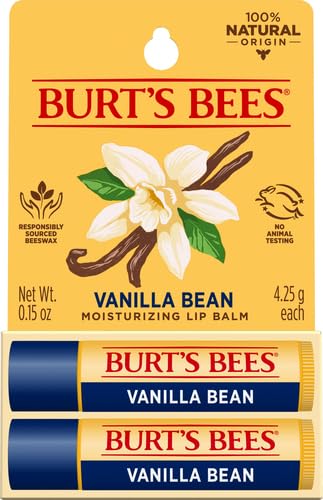Burt's Bees Lip Balm, Pomegranate, Lip Moisturizer With Responsibly Sourced Beeswax, Tint-Free, Natural Conditioning Treatment, 1 Tube, 0.15 oz.