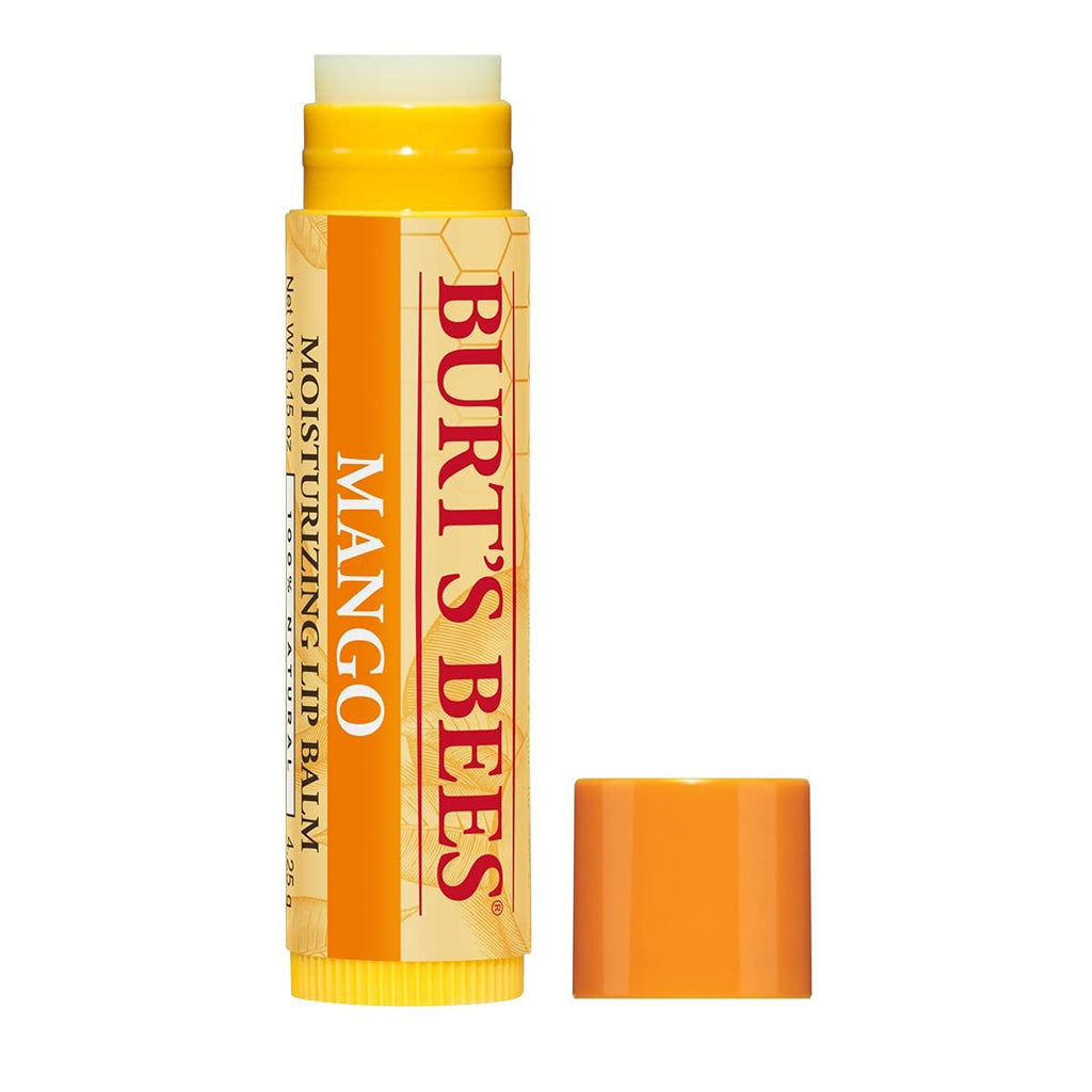 Burt's Bees Lip Balm, Pomegranate, Lip Moisturizer With Responsibly Sourced Beeswax, Tint-Free, Natural Conditioning Treatment, 1 Tube, 0.15 oz.