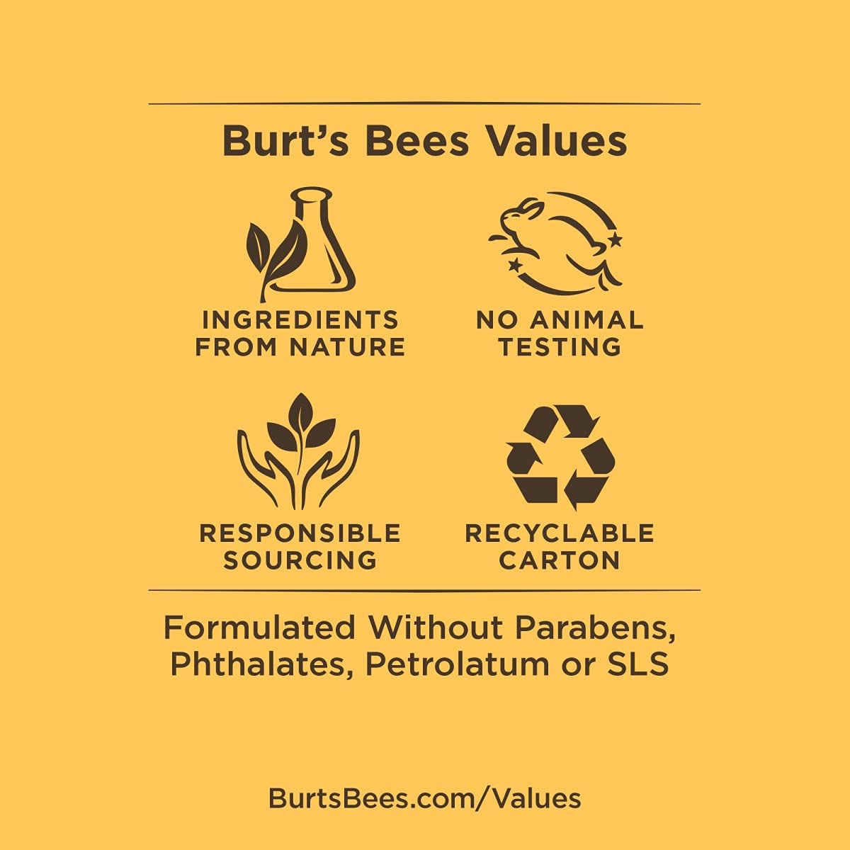 Burt's Bees Lip Balm, Pomegranate, Lip Moisturizer With Responsibly Sourced Beeswax, Tint-Free, Natural Conditioning Treatment, 1 Tube, 0.15 oz.