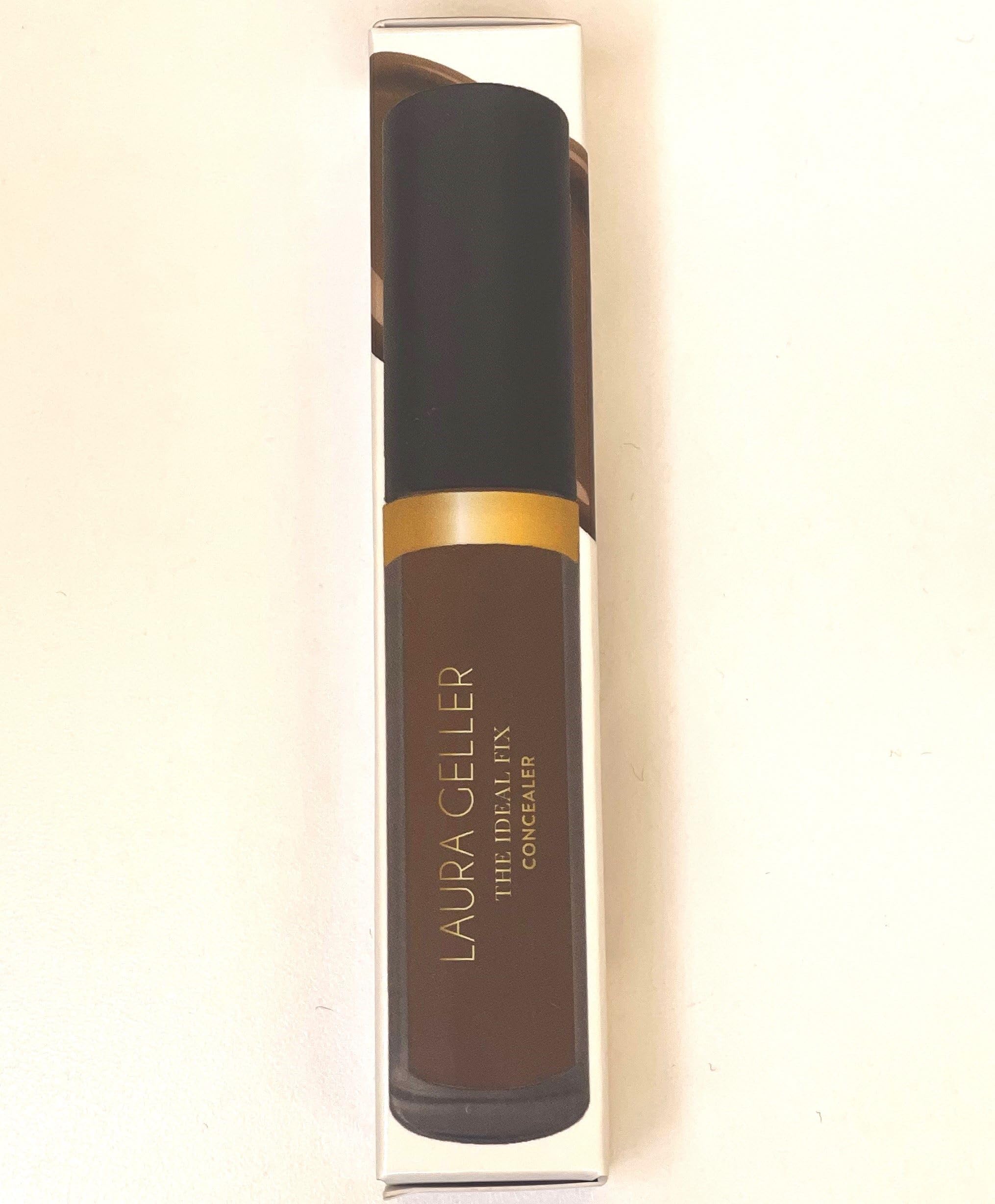 LAURA GELLER NEW YORK The Ideal Fix Concealer - Light - Buildable Medium to Full Coverage Liquid Concealer - Covers Under Eye Dark Circles & Blemishes - Long-Lasting