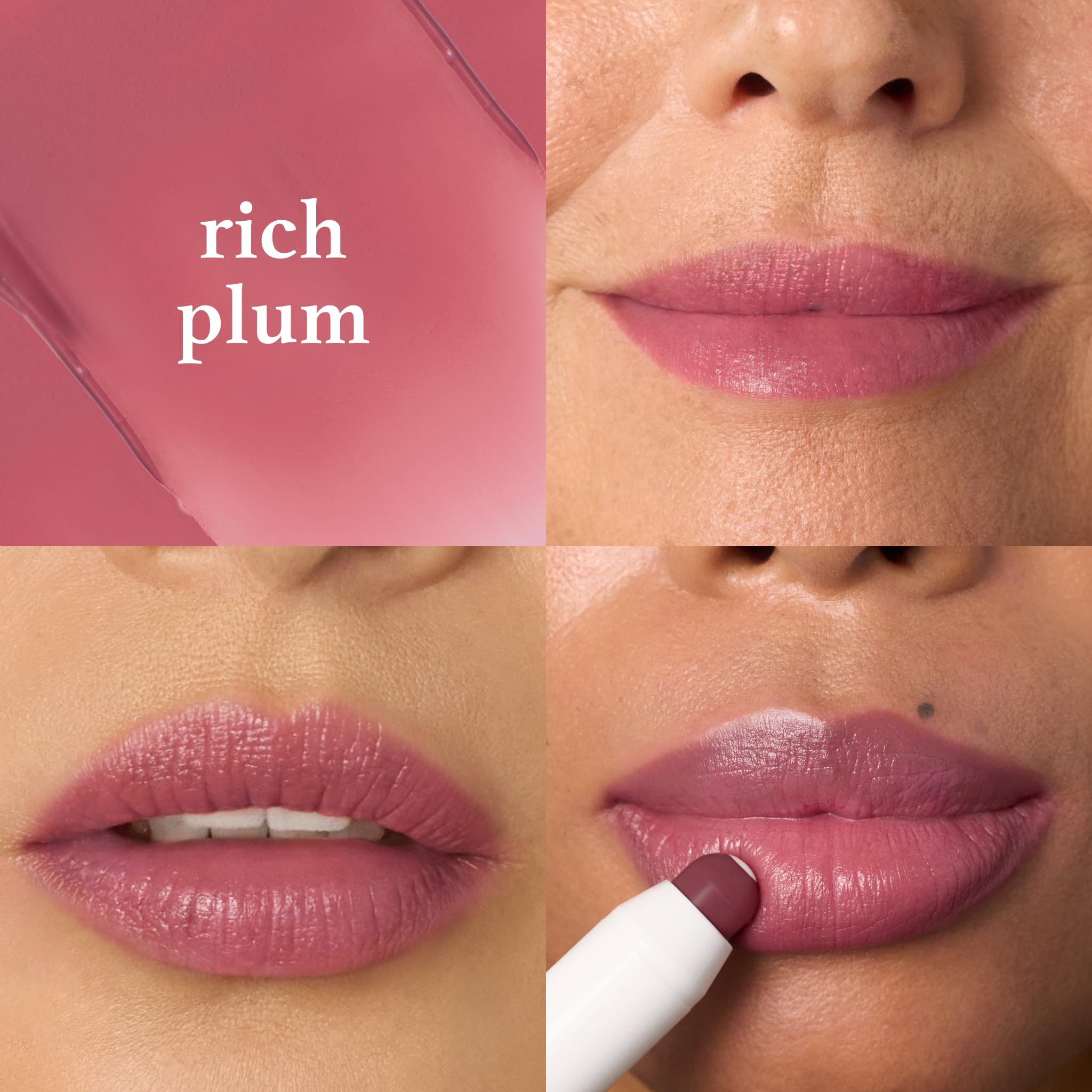 Julep It's Balm: Tinted Lip Balm + Buildable Lip Color - Vintage Mauve - Natural Gloss Finish - Hydrating Vitamin E Core - Vegan