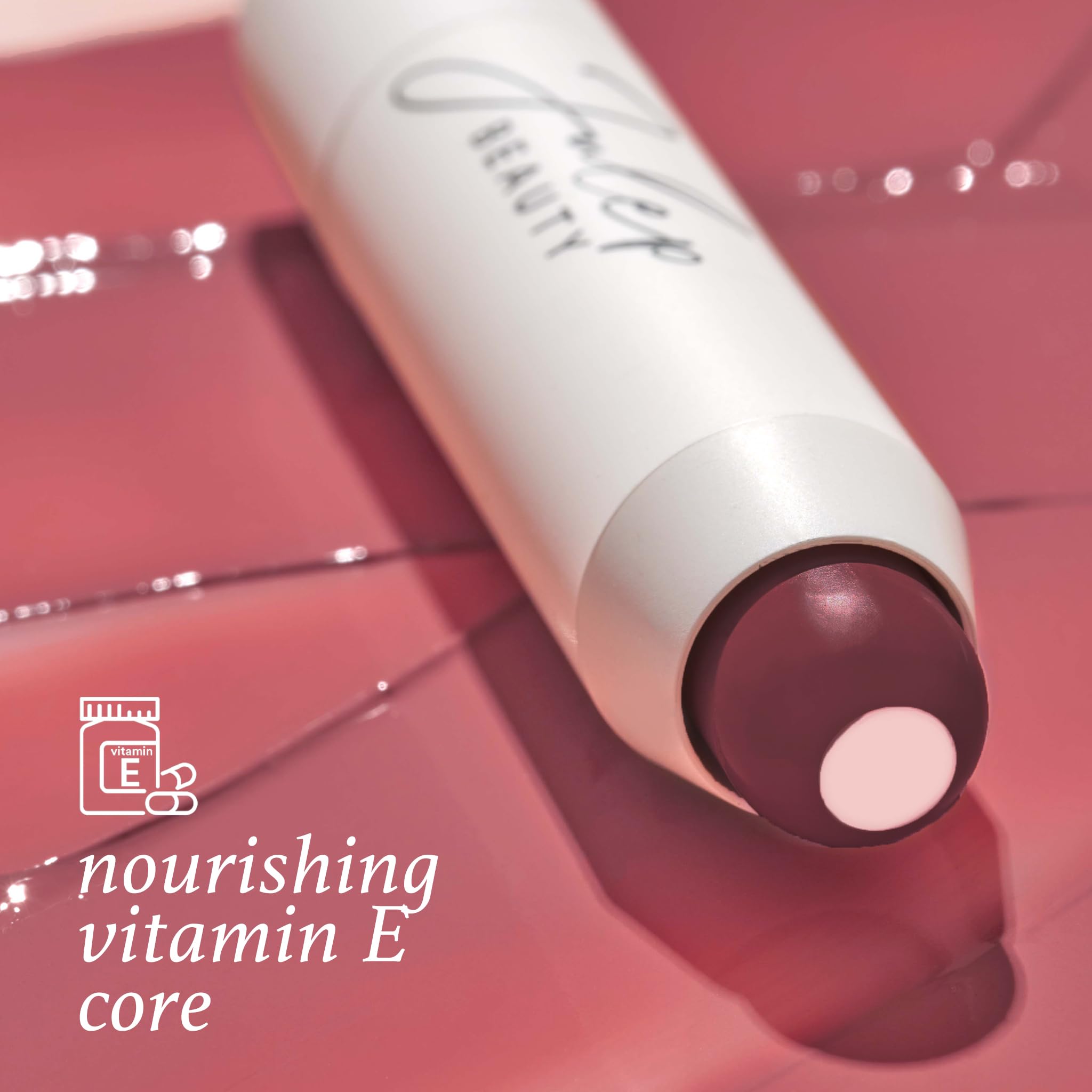 Julep It's Balm: Tinted Lip Balm + Buildable Lip Color - Vintage Mauve - Natural Gloss Finish - Hydrating Vitamin E Core - Vegan