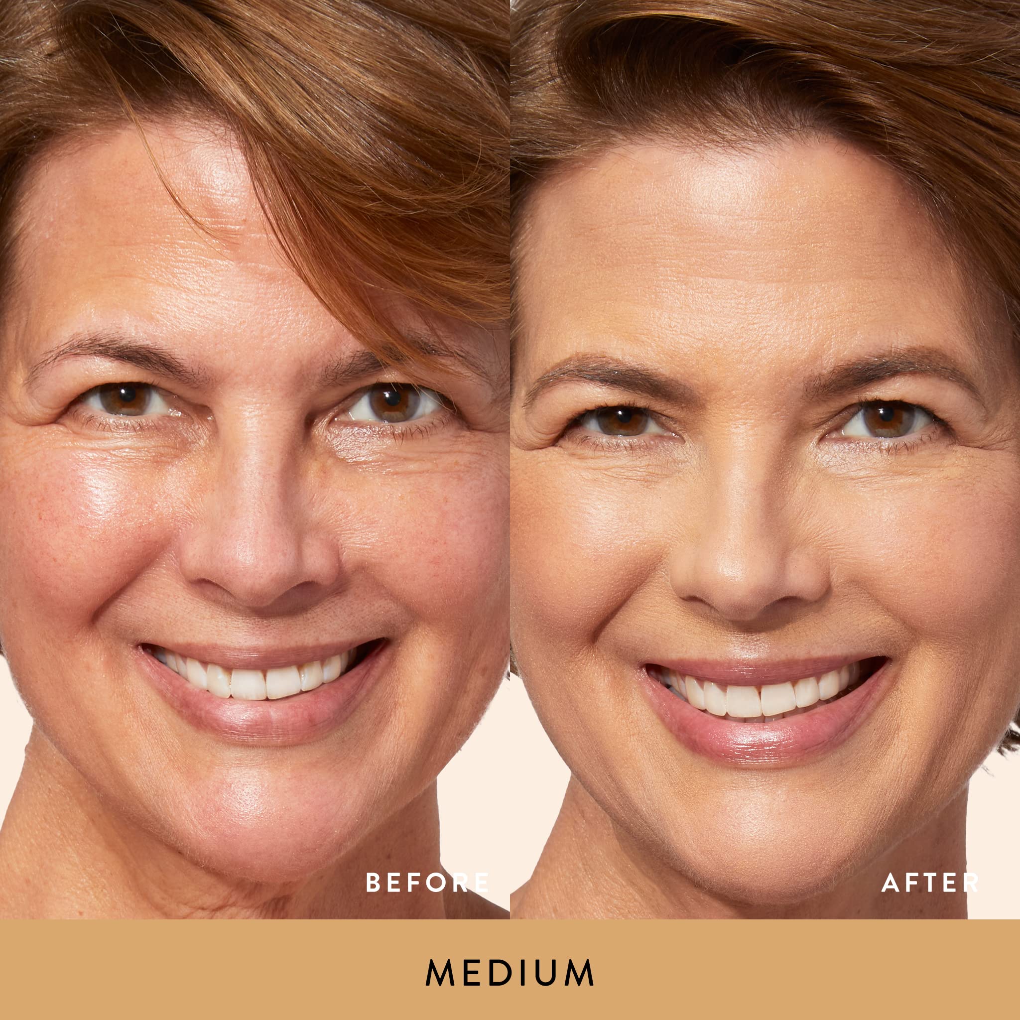 LAURA GELLER NEW YORK The Ideal Fix Concealer - Light - Buildable Medium to Full Coverage Liquid Concealer - Covers Under Eye Dark Circles & Blemishes - Long-Lasting