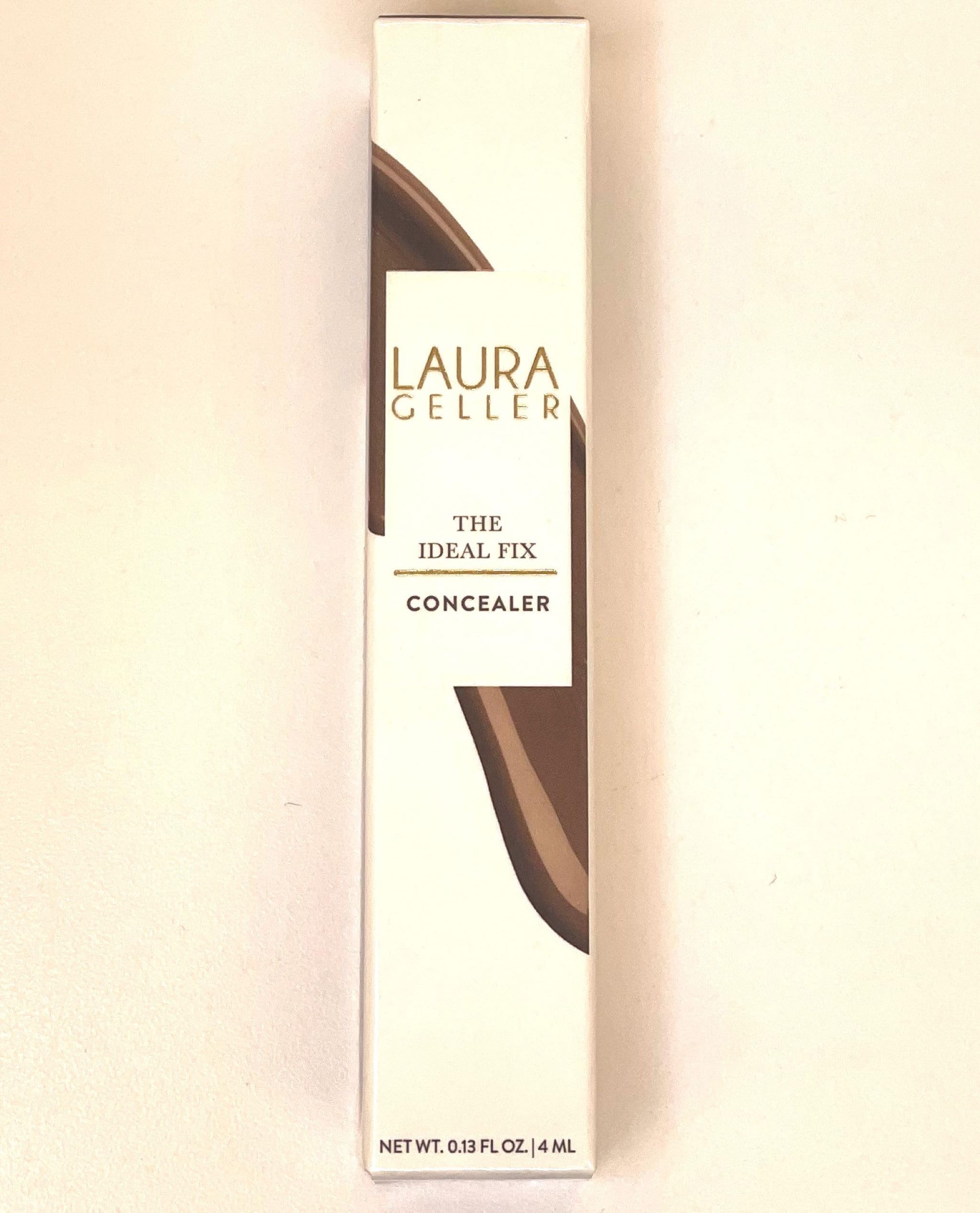 LAURA GELLER NEW YORK The Ideal Fix Concealer - Light - Buildable Medium to Full Coverage Liquid Concealer - Covers Under Eye Dark Circles & Blemishes - Long-Lasting